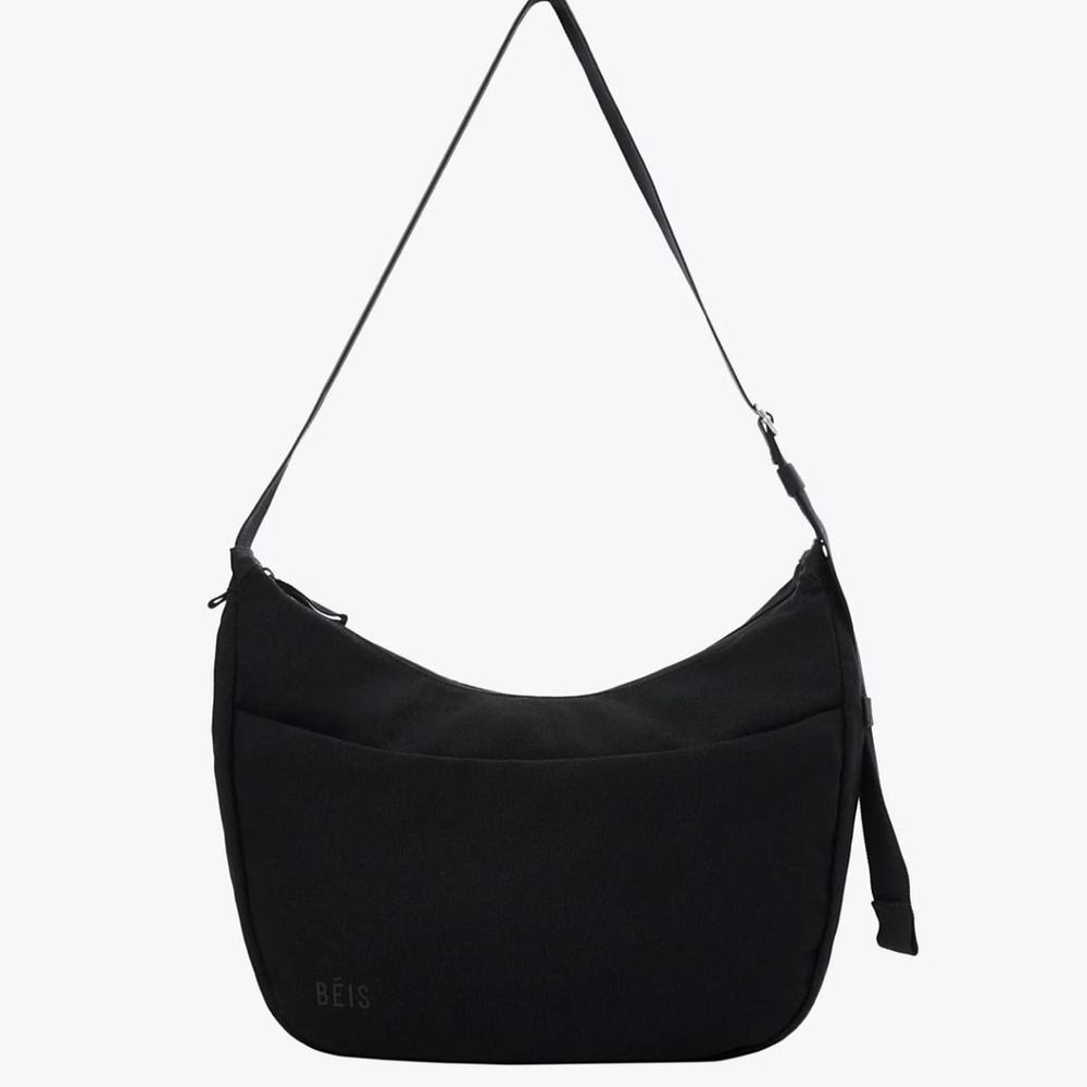 Beis The Carryall Crossbody in Black NWT